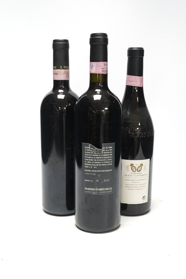 Twenty five various bottles of wine to include Barolo 1997 and Sesti Sauvignon 2009. Condition - fair, storage history unknown